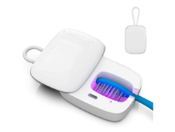 Clarificador UVC, esterilizador portátil de cepillos de dientes, limpiador de cepillos de dientes, blanco, Nostalgia88