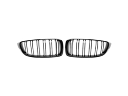 Rejillas delanteras de repuesto para la serie 4 F32 F33 F36 F80 F82 Sport Double Slat Bright Bl