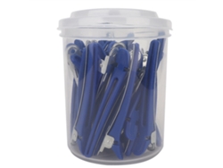 2026-30 Clips Para Ferramenta De Penteado De Salão De Beleza E Barbearia (azul)