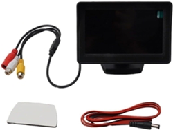 Monitor Para Coche Ahd 1080p Con Pantalla Lcd Tft De 5 Pulgadas Para Visión Trasera Y Marcha Atrás.
