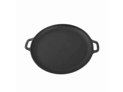 Sartén De Hierro Fundido Con 2 Asas, Antiadherente, Para Cocinar, Hornear Y Asar A La Parrilla, 28 Cm