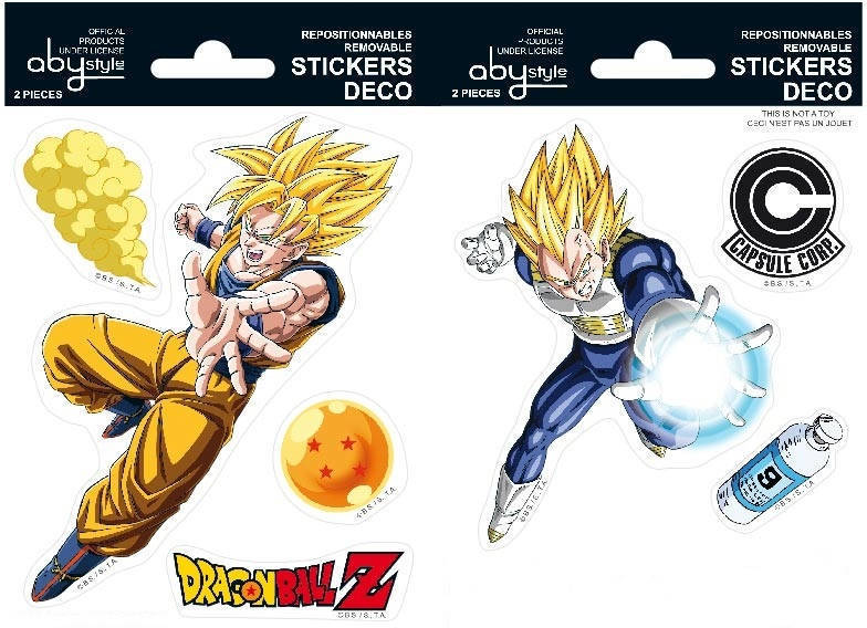 Abystyle Pegatinas De bola 16 x 11 cm goku abydco218