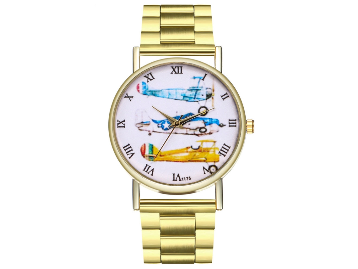 Reloj De Pareja Informal De Acero Con Movimiento De Cuarzo - Un Regalo Exquisito De Zhoulianfa