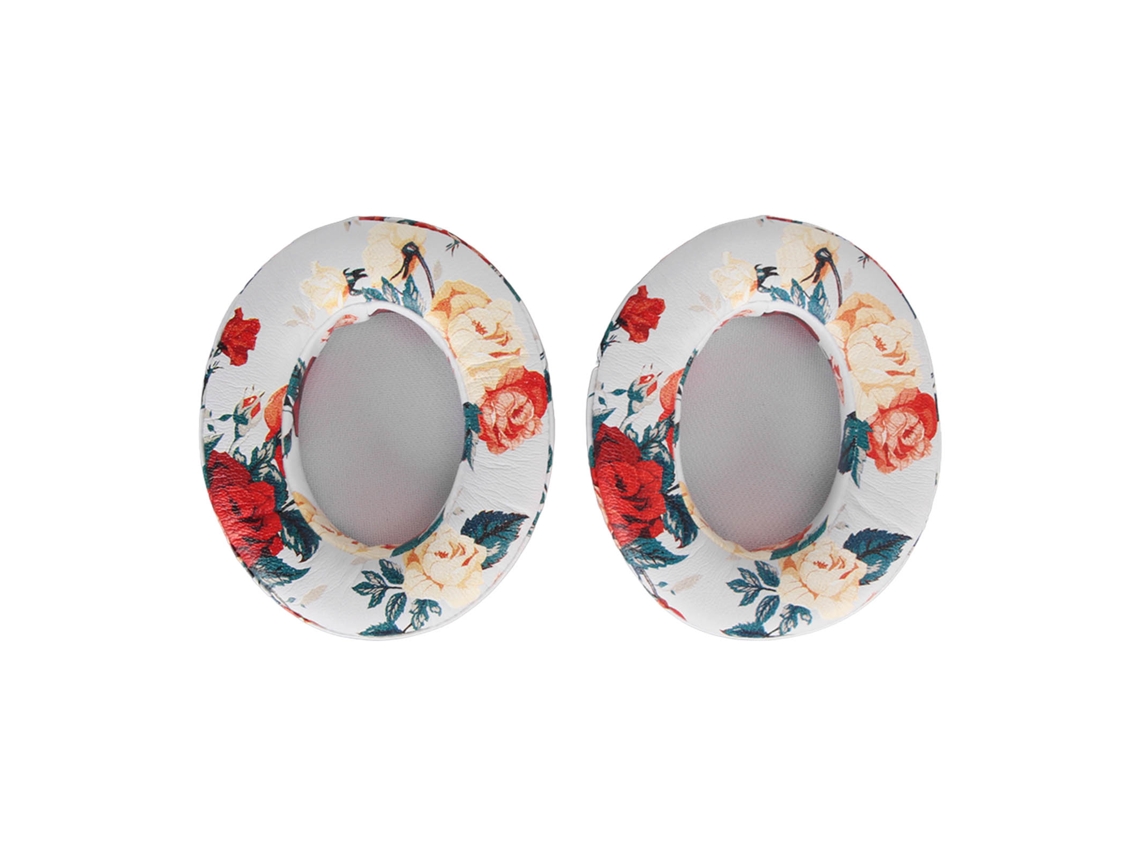 Almohadillas De Oreja De Reemplazo De Cuero De Proteína Suave Profesional Para Studio 2 Studio 3 Blanco