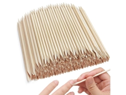 Palitos De Uñas Naranjas, 200 Unidades, 11,4 Cm, Para Manicura Y Pedicura.