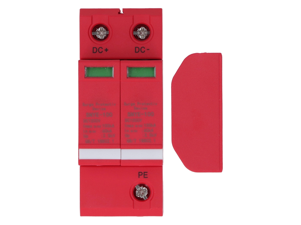 Veloriskku-protector De Sobrecarga 2p Arrester Para Caja De Distribution 100ka Dc1000v Proteção Contra Sobre Voltaje