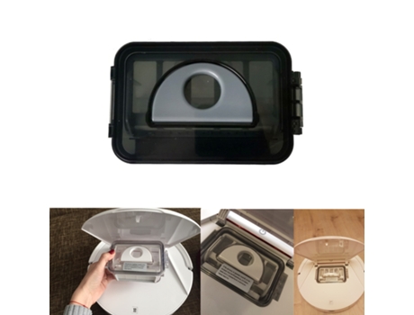 Caja de polvo para Robot aspirador, filtro Hepa, red prefiltrante para Midea Vcr03, repuestos de aspiradora, accesorios, filtro