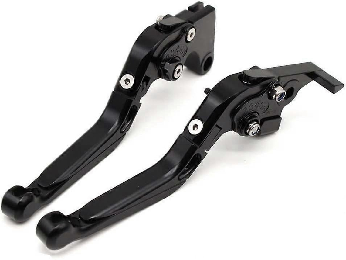 Manetas de freno y embrague plegables, extensibles y ajustables para Benelli TNT125 TMT135 2017-2022 (plata)