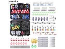Kit De Accesorios De Pesca 239pcs Con Caja De Herramientas Anclajes Swiveles Flotadores Para Pesca