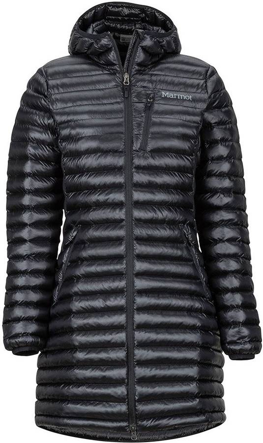 Wms L Avant featherless hoody chaqueta aislante abrigo para exteriores anorak resistente al agua viento mujer marmot negro esquí