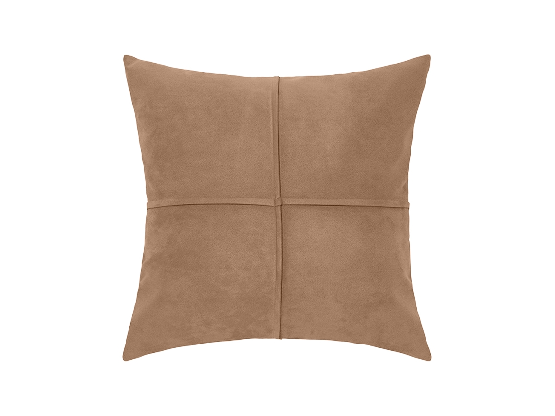 Funda De Almohada De Seda Sencilla Home Cushion - Funda De Almohada Con Pelo De Arena Simple Ins