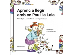 Libro Aprenc A Llegir Amb En Pau I La Laia de Pilarín Bayés Luna (Catalão)