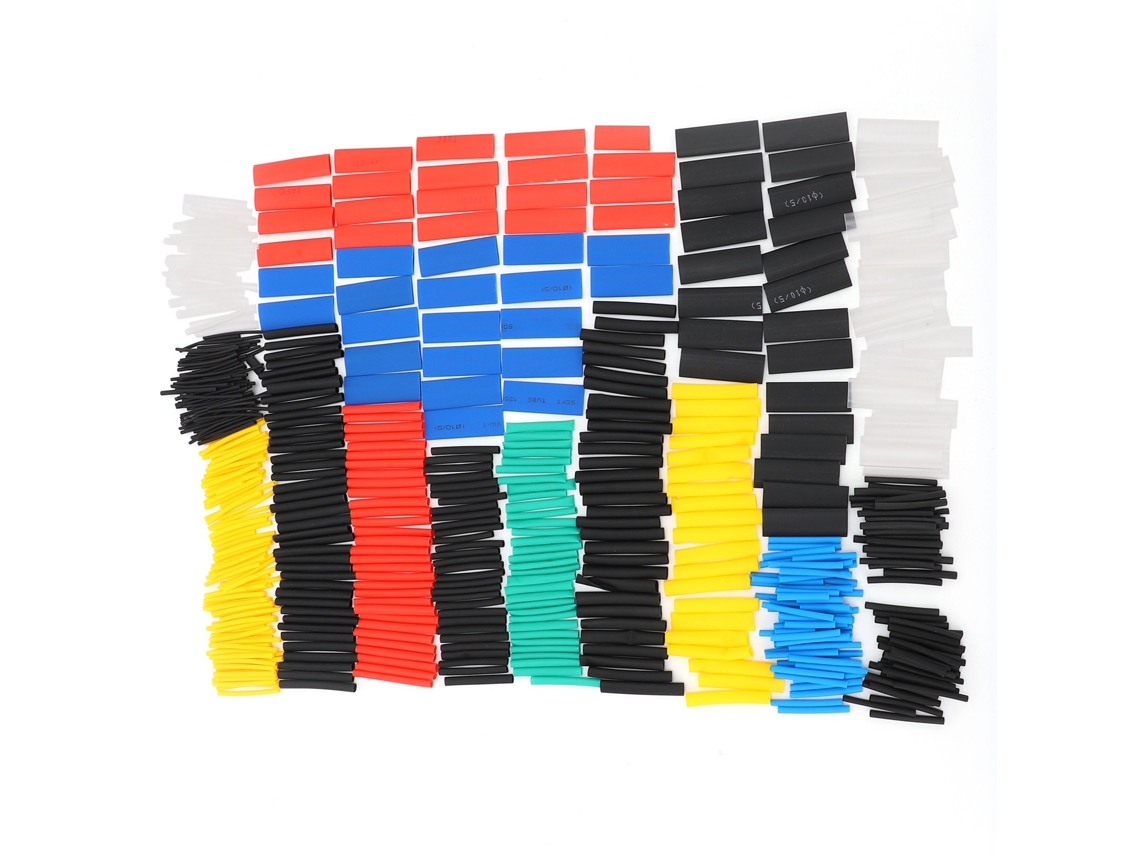 Omni-conjunto De Tuberías Termorretráctiles 580 Piezas Nylon Aisladas Impermeables Coloridas