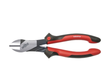 WIHA Alicates de corte diagonal de fuerza Industrial con DynamicJoint® con resorte de apertura conectable y desconectable (41327)