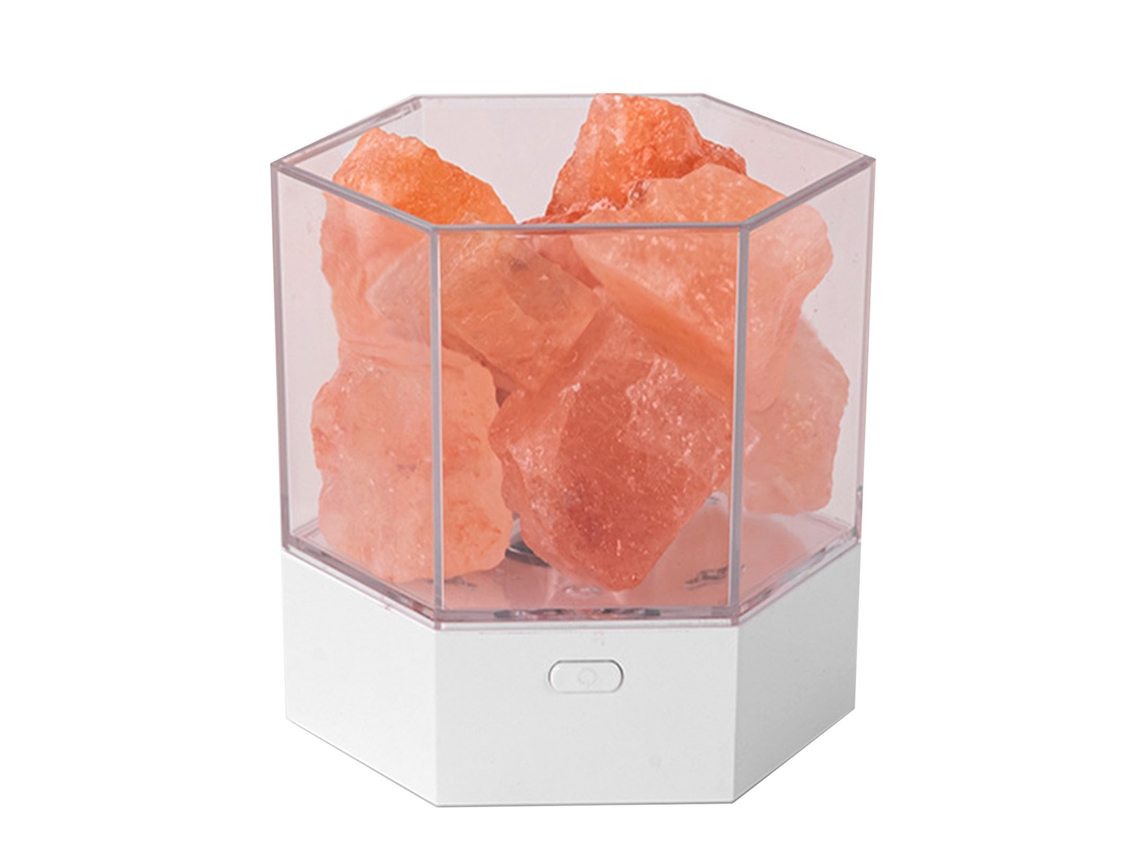 2026-lámpara De Sal Himalaya Difusor De Aromaterapia Purificador De Aire Lámpara Nocturna Pequeña Para Hogar Y Dormitorio Old Ginger