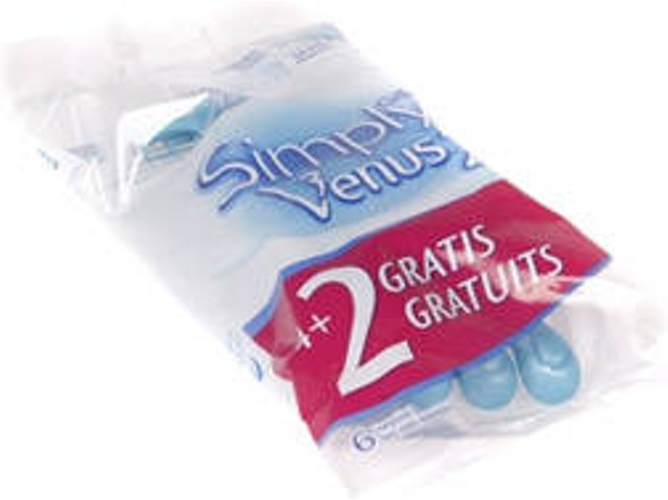 Rasuradoras Desechables GILLETTE Simply Venus (6 Unidades)