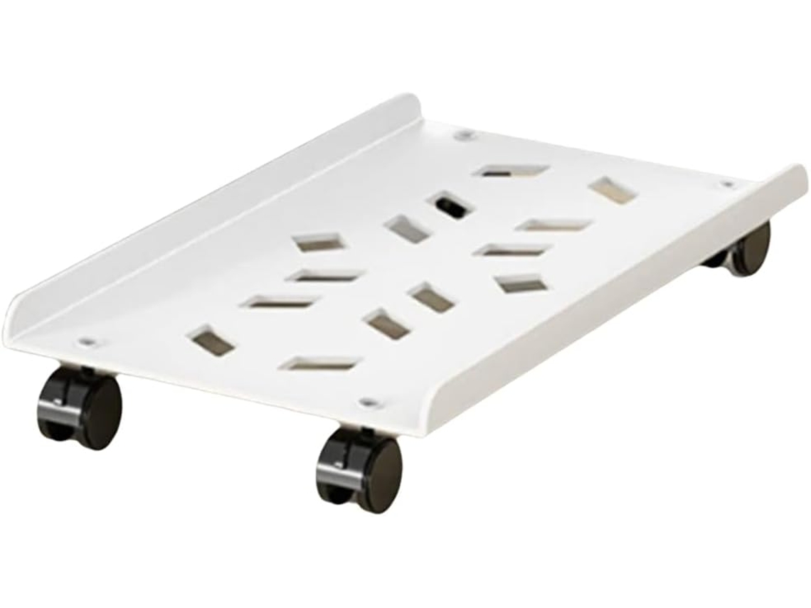 Soporte Móvil Ajustable Para Torre De Ordenador Con 4 Ruedas.