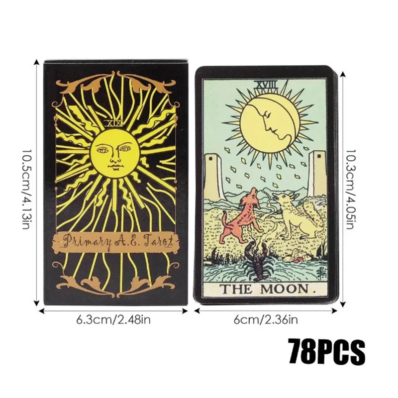 Cartas De Tarot Del Juego De Fiesta Del Oráculo A_e_tarot