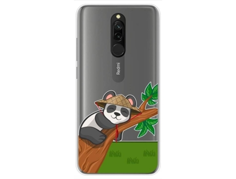 Carcasa Xiaomi Redmi 8 TUMUNDOSMARTPHONE Dibujos Transparente Multicolor