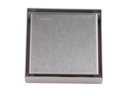 Desagüe de ducha invisible (antiolor, acero inoxidable)