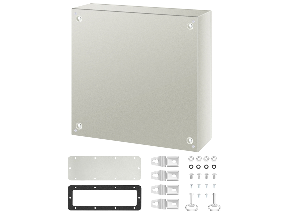 Caja Eléctrica Succebuy De Acero Al Carbono Ip65 De 24 X 24 X 8 Pulgadas De