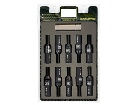 Kit de tornillos OMP OMPS09971201 28 mm Negro M12 x 1,25