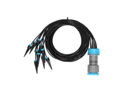 VYLARA Sistema De Irrigação Por Gotejamento Com 10 Gotejadores Para Rega Automática De Flores Em Jardim E Agricultura