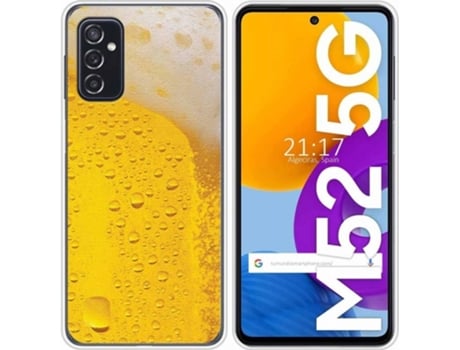 Carcasa Samsung Galaxy M52 5G TUMUNDOSMARTPHONE Cerveza Multicolor