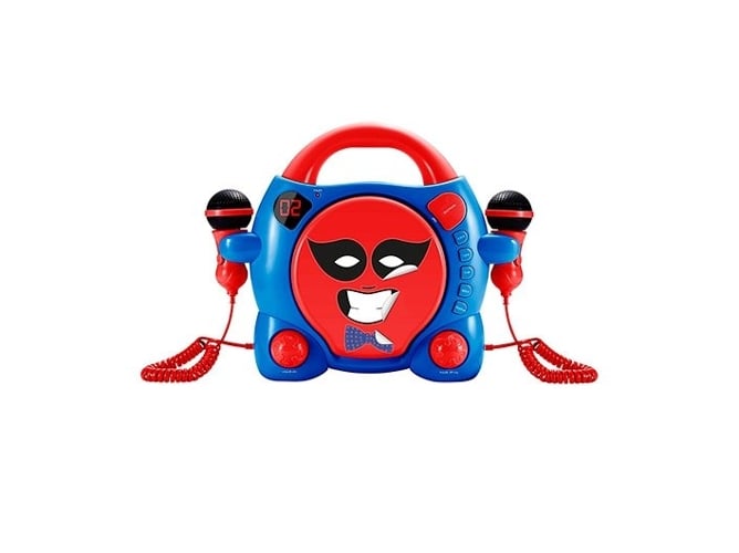 Radio CD Karaoke BIGBEN My Billy CD59 Azul y Rojo