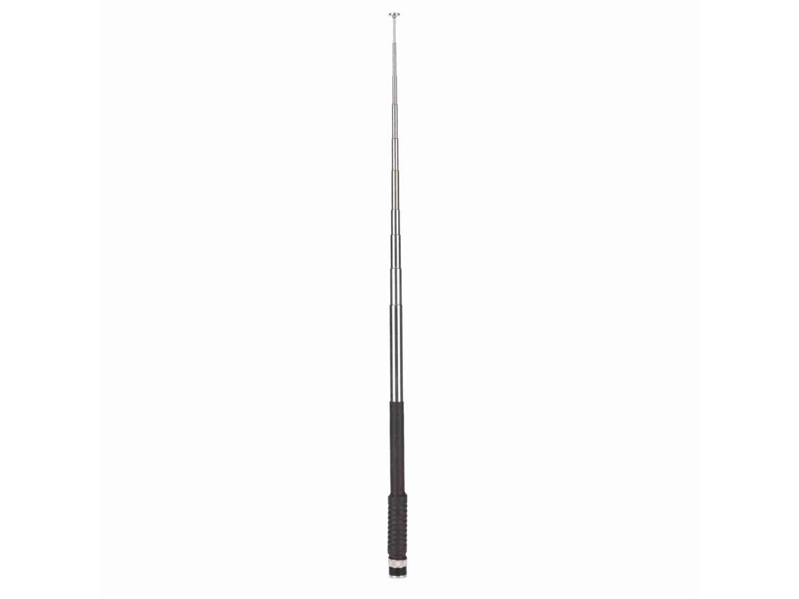 Antena Bnc Telescópica De Alta Ganho 50w 136-174mhz Estável Para Kenwood E Outras Rádios