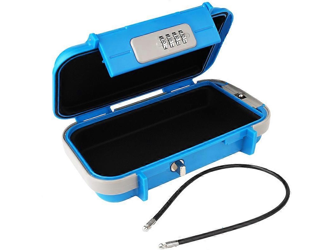 Estuche portátil para guardar celulares, ideal para viajes, hoteles y la playa. Excelente opción para guardar contraseñas y otros objetos de valor. Hengjian