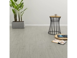 Lamas Para Suelo Autoadhesivas Pvc Roble Lavado 4,46 M² 3 Mm