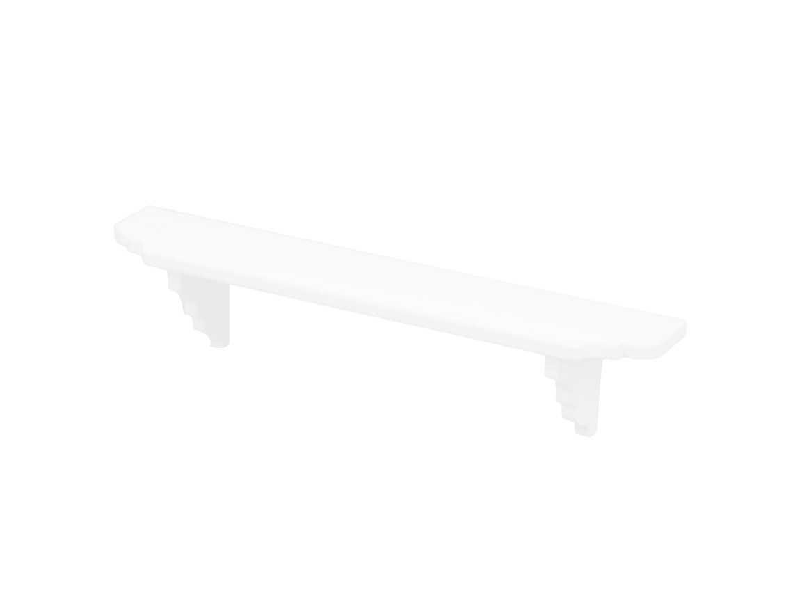 Estante De Pared Para Casa De Muñecas 1:12 Miniatura De Madera Mueble Baño Decoración Accesorio Blanco
