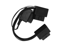 2026-cable Y Extensor Obd Divisor 16 Pin De Pvc Retardante De Fuego Para Vehículos