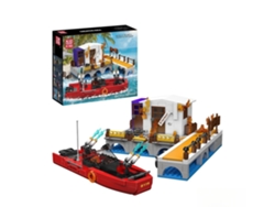 Mould King Fuego Del Muelle Rescate De Gatos 10144