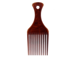Pente De Cabelo De Óleo Retrô Para Penteado De Cabelo Alto Com Dentes Largos Portátil E Durável