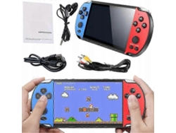 Consola de juegos portátil GOKOCO X7 2025 con 1000 minijuegos retro.