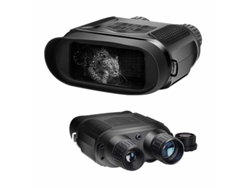 Yizhood 4 LCD Visión Nocturna Digital 3 Niveles Ajustable IR 400m Día/Oscuridad Multi Escenas Negro
