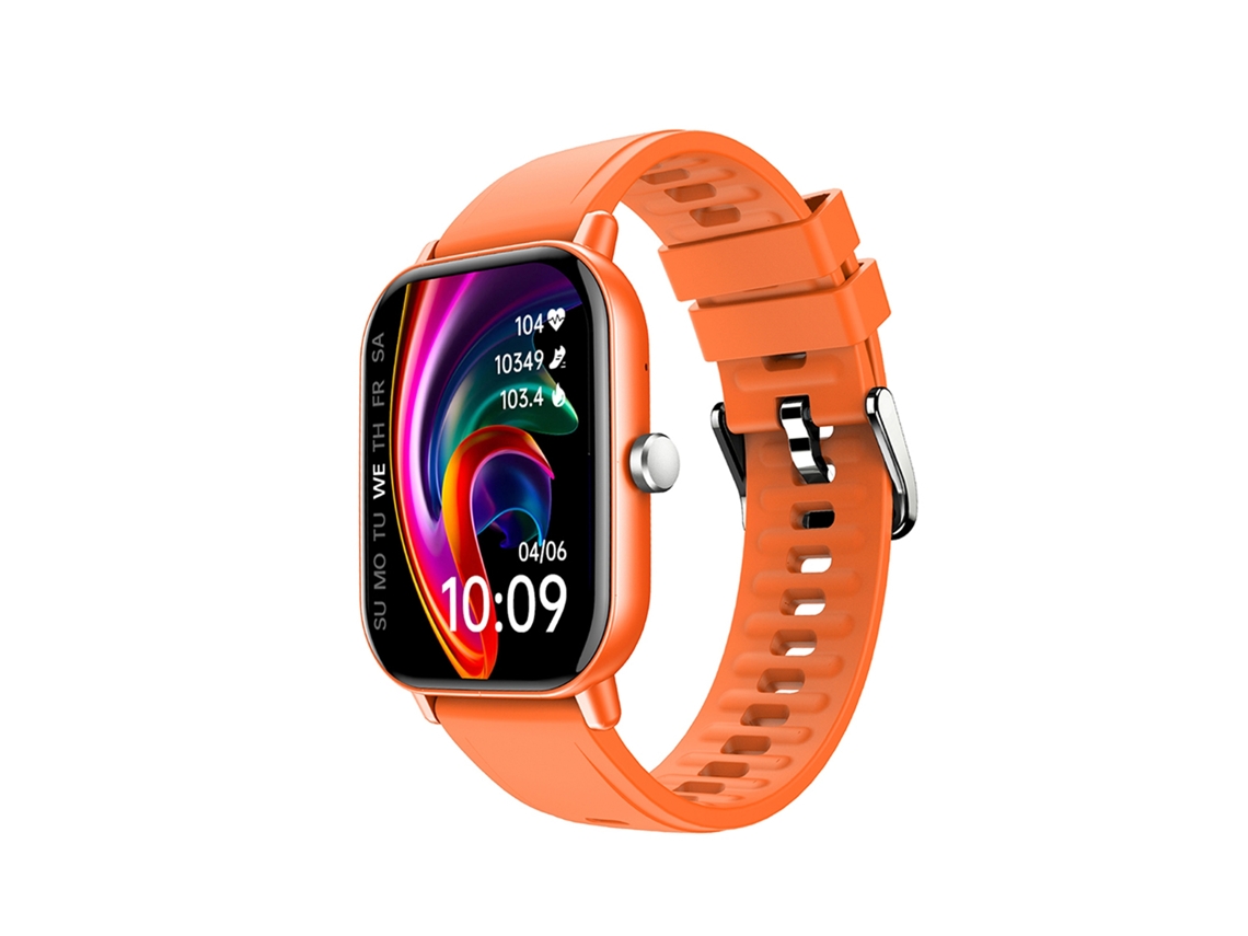 Smartwatch De Pantalla Completa Con Monitor De Frecuencia Cardíaca Y Presión Arterial Bt5.3 Ip67