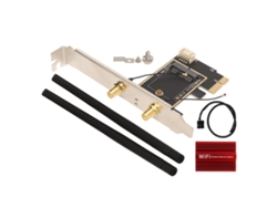 Tarjeta De Expansión M.2 A Pcie Con Doble Antena, Adaptador Estable Y Compatible Para Escritorio