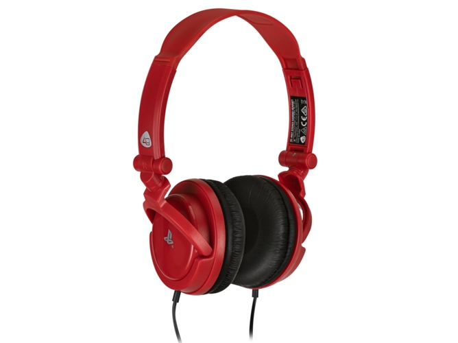 Auriculares 4GAMERS Pro 4-10 Gaming (PS4 - Rojo)