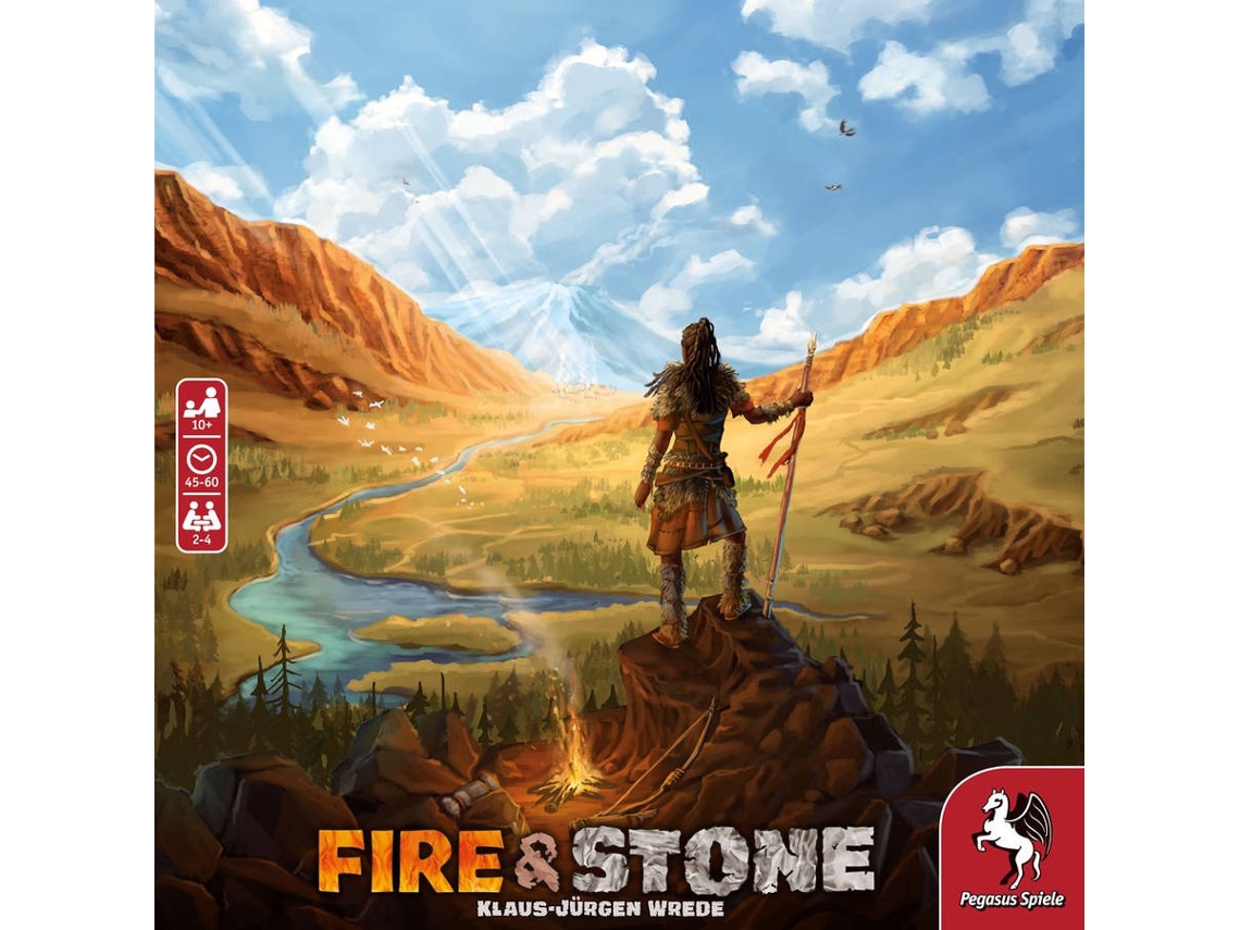 Juego de Mesa PEGASUS SPIELE Fire & Stone (Edad Minima: 10 años)