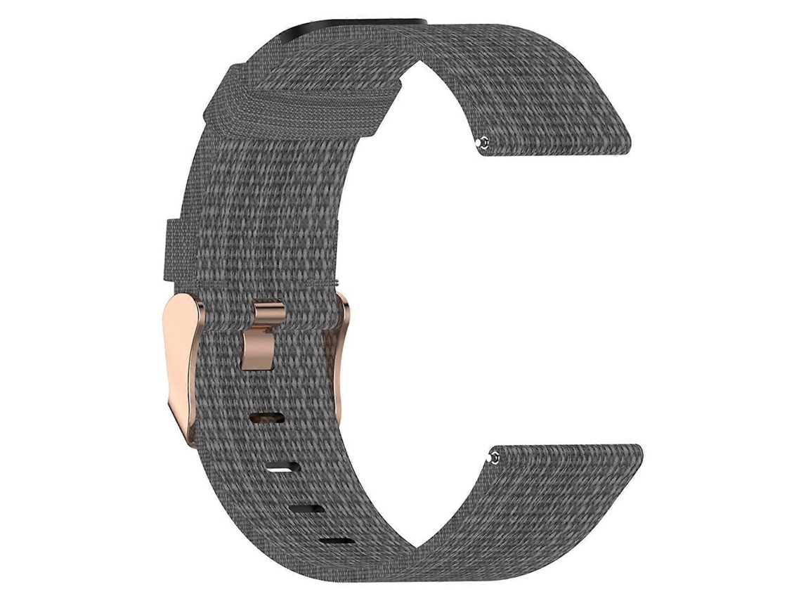 Correa deportiva de lona trenzada de 19 mm para reloj inteligente Haylou Solar LS01/ID205/Willful SW021 Ly Ebike