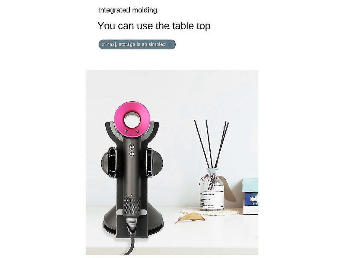 Soporte vertical para secador de pelo, antiarañazos, para baño Ly Ebike