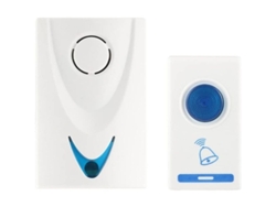 Timbre Inalámbrico Con Control Remoto, Led, 32 Melodías, Para El Hogar Y La Oficina.
