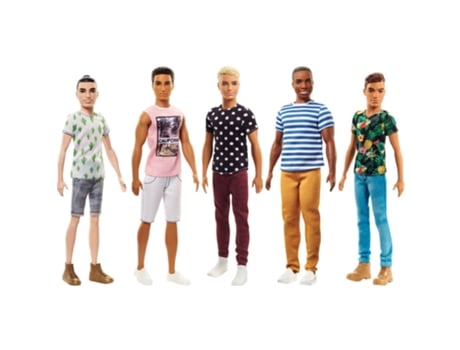 BARBIE Ken Fashionista (Edad Mínima: 3 Años - 10 x 5 x 32,5 cm)