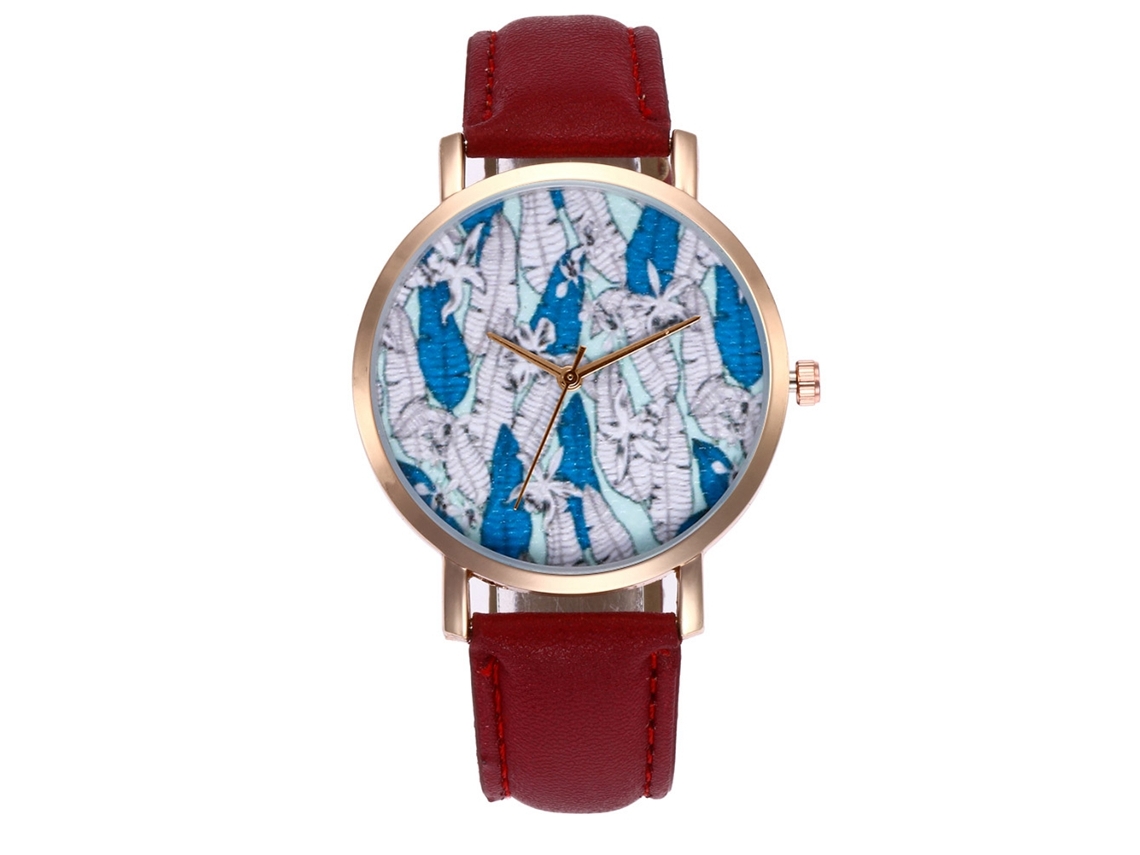 Reloj De Pulsera De Cuarzo Para Mujer Con Diamantes De Imitación Y Correa De Nailon Blanco J53