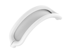 Diadema Para Apple Airpods Max, Diadema De Silicona Suave Lavable Con Almohadilla De Confort (blanca)