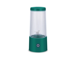 Licuadora portátil recargable por USB Digitallab, 350 ml, batería de larga duración (verde)
