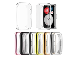 Capa Protetora Para Huawei Watch Fit Com Tela Integral Tpu Anti-arranhões Totalmente Protegida